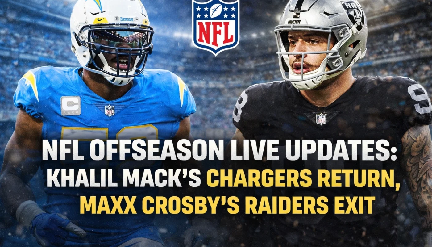 NFL offseason live updates