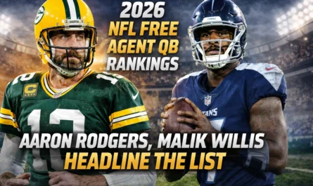 2026 NFL free agent QB rankings