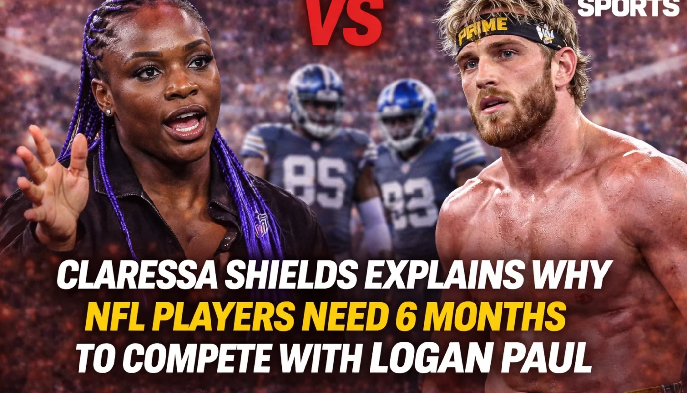 Claressa Shields Logan Paul vs NFL players