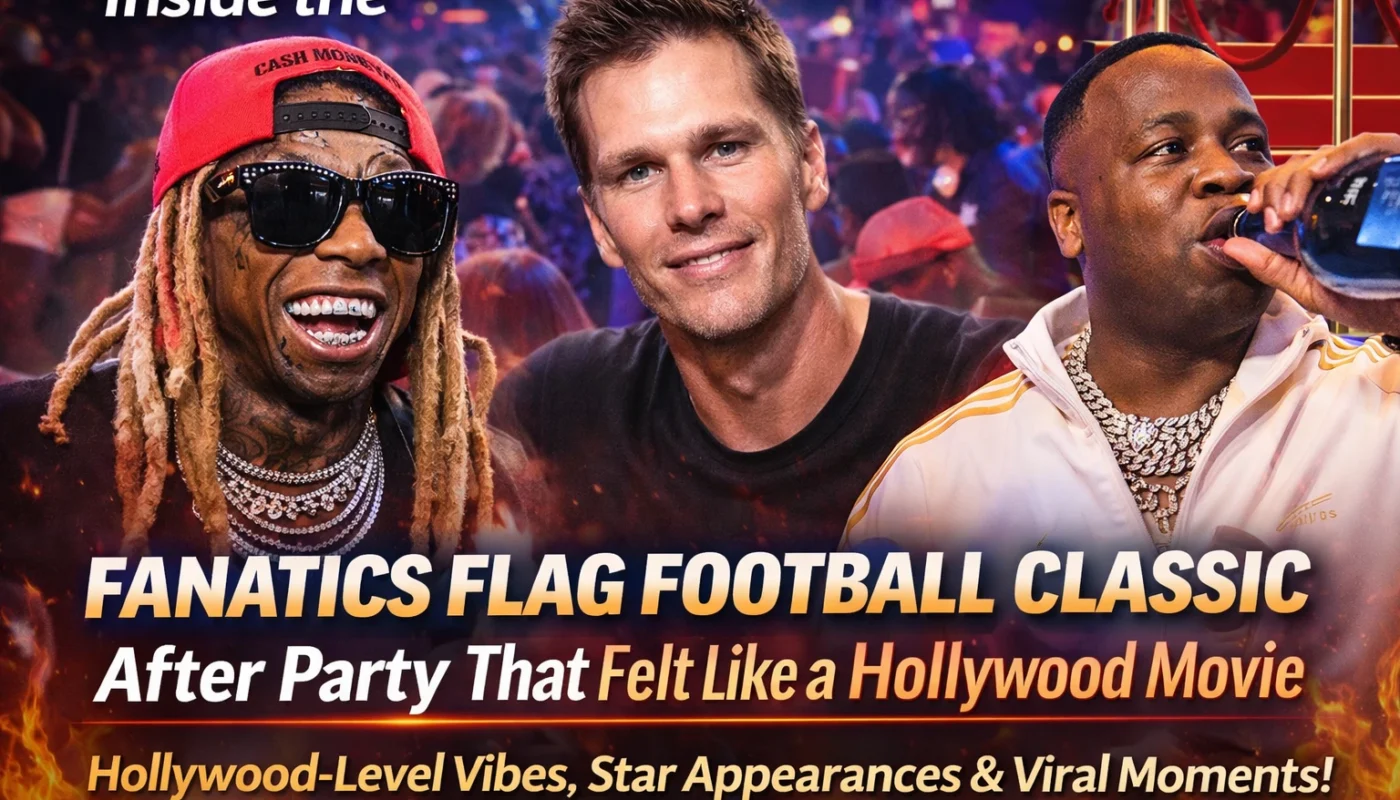 Fanatics Flag Football Classic after party