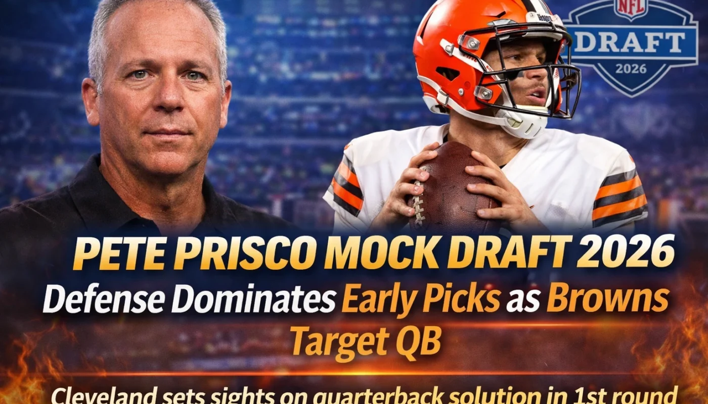 Pete Prisco mock draft 2026