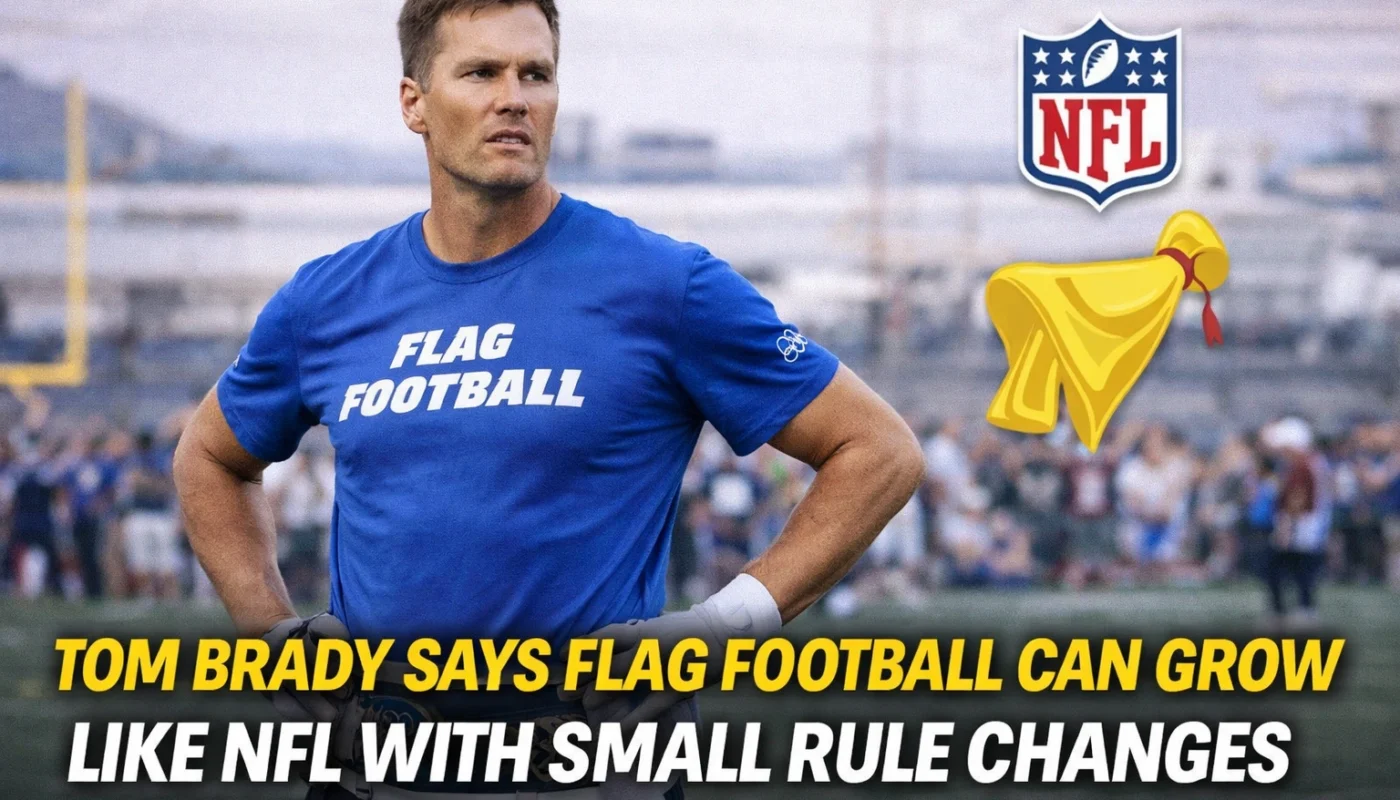Tom Brady flag football growth