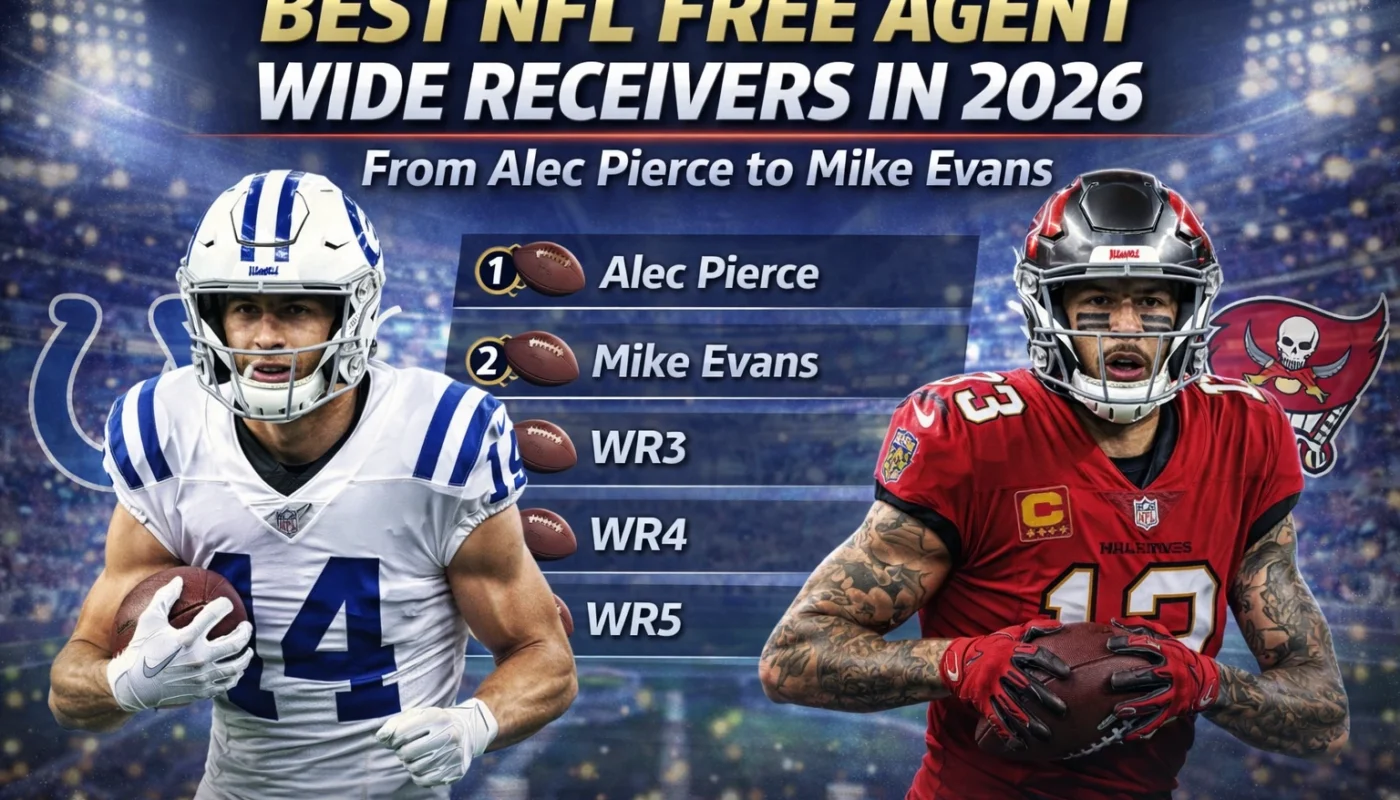 Best NFL Free Agent Wide Receivers 2026