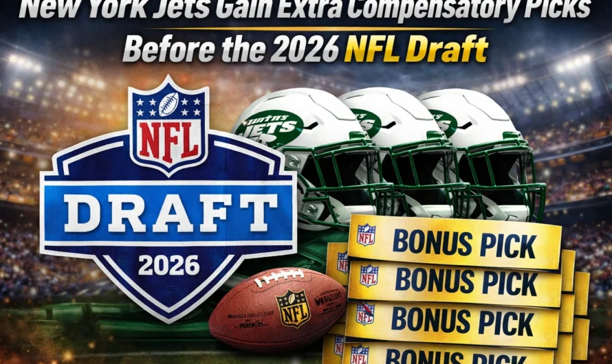 Gang Green Hits the Jackpot: New York Jets Land Extra Compensatory Picks for 2026 NFL Draft