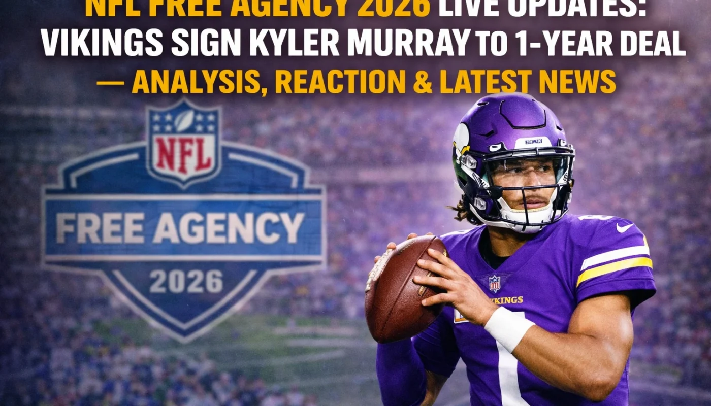 NFL free agency 2026 live updates