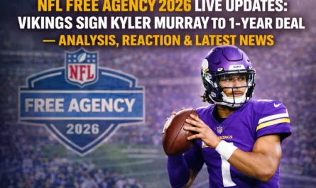 NFL free agency 2026 live updates