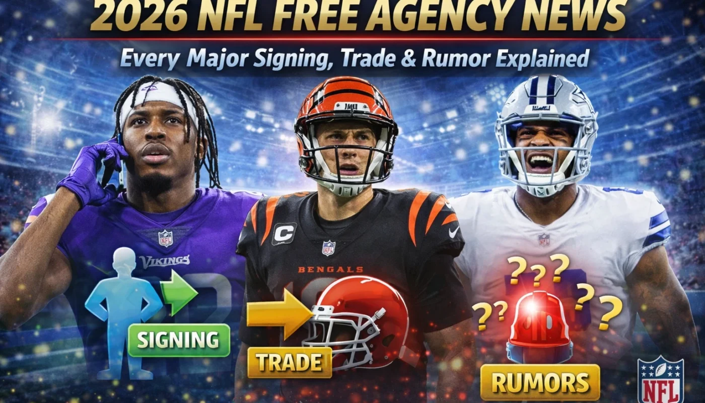 2026 NFL Free Agency News