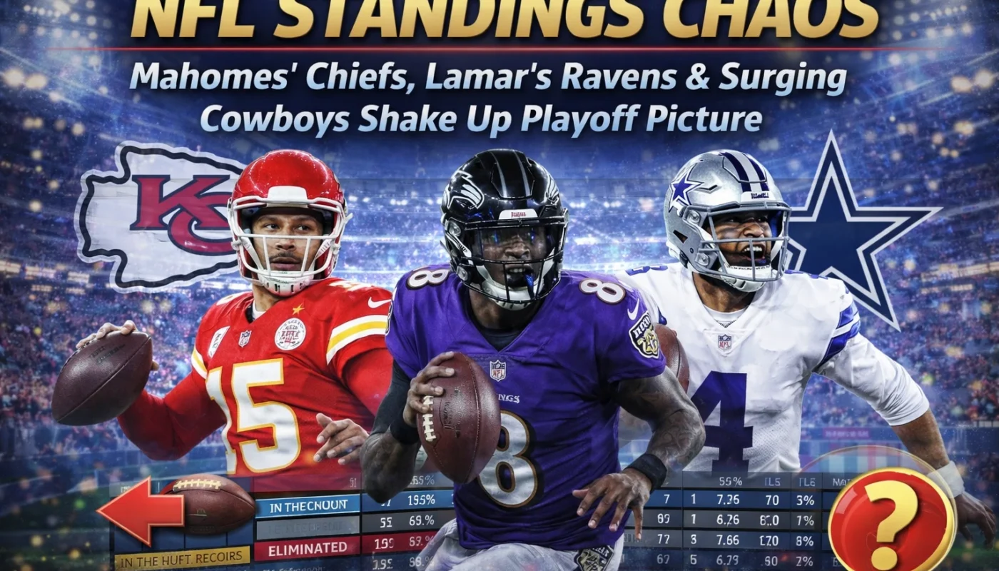 NFL Standings Chaos After Wild Week