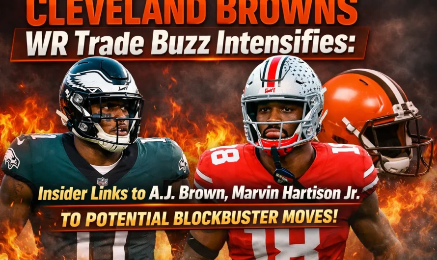 Cleveland Browns WR Trade Rumors: Is a Blockbuster for A.J. Brown or Marvin Harrison Jr. Imminent?