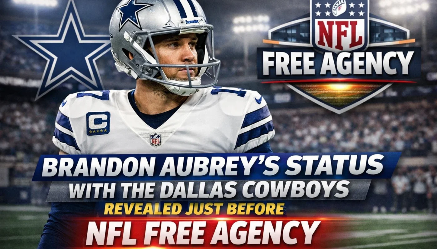 Brandon Aubrey Cowboys update before NFL Free Agency