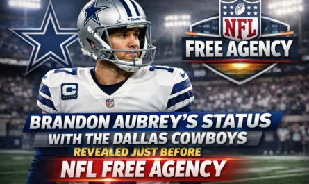 Brandon Aubrey Cowboys update before NFL Free Agency