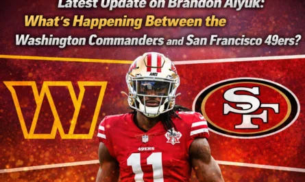 Brandon Aiyuk Commanders 49ers update