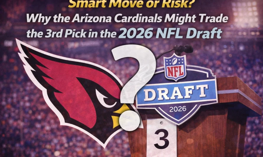 Smart Move or Risk? Why the Arizona Cardinals Might Trade the 3rd Pick in the 2026 NFL Draft