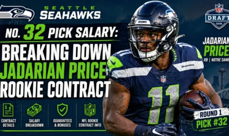 Jadarian Price rookie contract salary