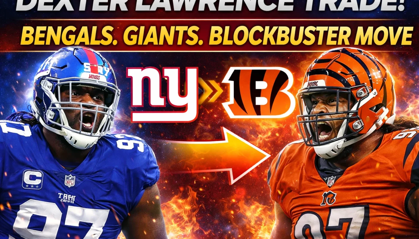 Dexter Lawrence trade Bengals Giants