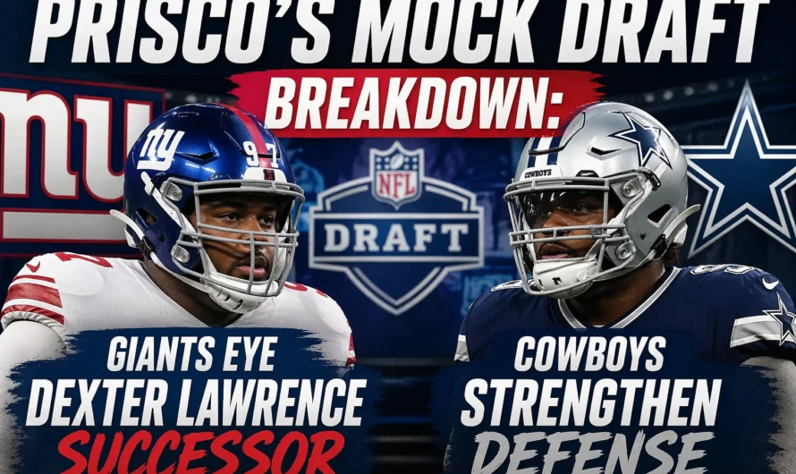 NFL Draft 2026: Prisco’s Mock Draft Breakdown Shakes Up the NFC East