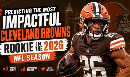 Cleveland Browns rookie 2026 impact