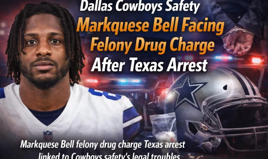 Dallas Cowboys Safety Markquese Bell Facing Felony Drug Charge After Texas Arrest