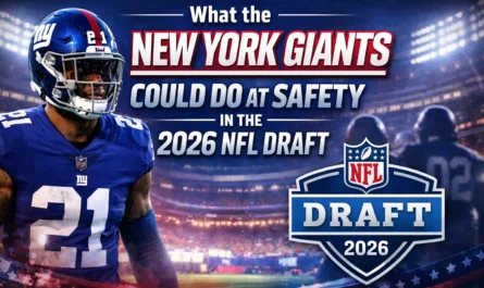 New York Giants safety 2026 NFL Draft