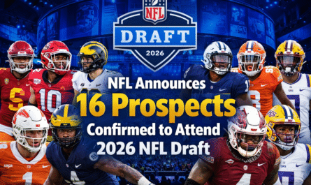 NFL Draft 2026 prospects attending list
