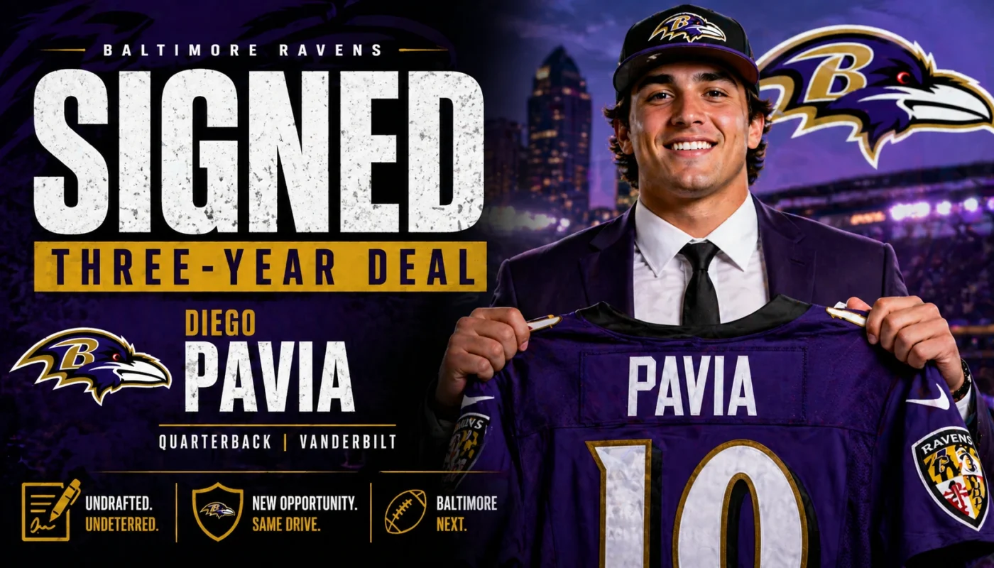 Baltimore Ravens Diego Pavia signing