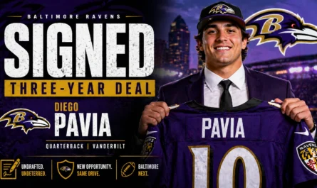 Baltimore Ravens Diego Pavia signing