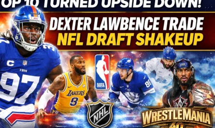 Dexter Lawrence trade NFL Draft shakeup