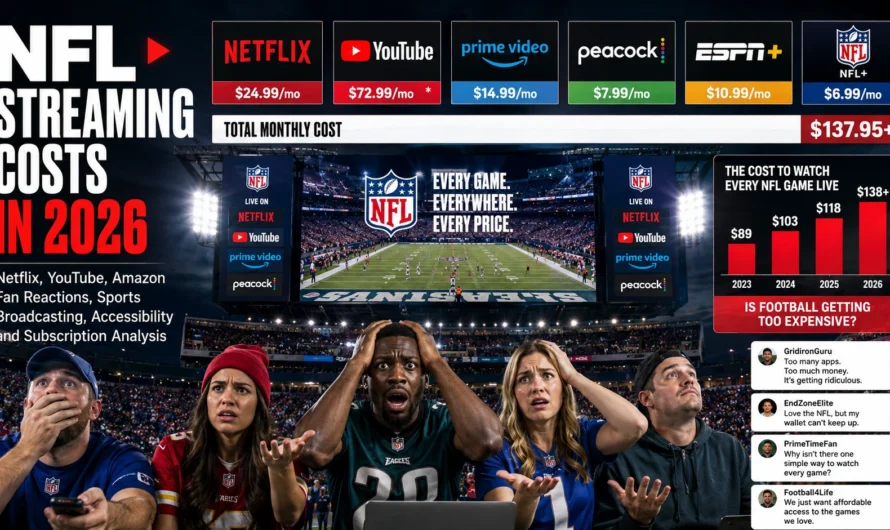 Why NFL Fans Are Growing Frustrated With Rising Streaming Costs in 2026