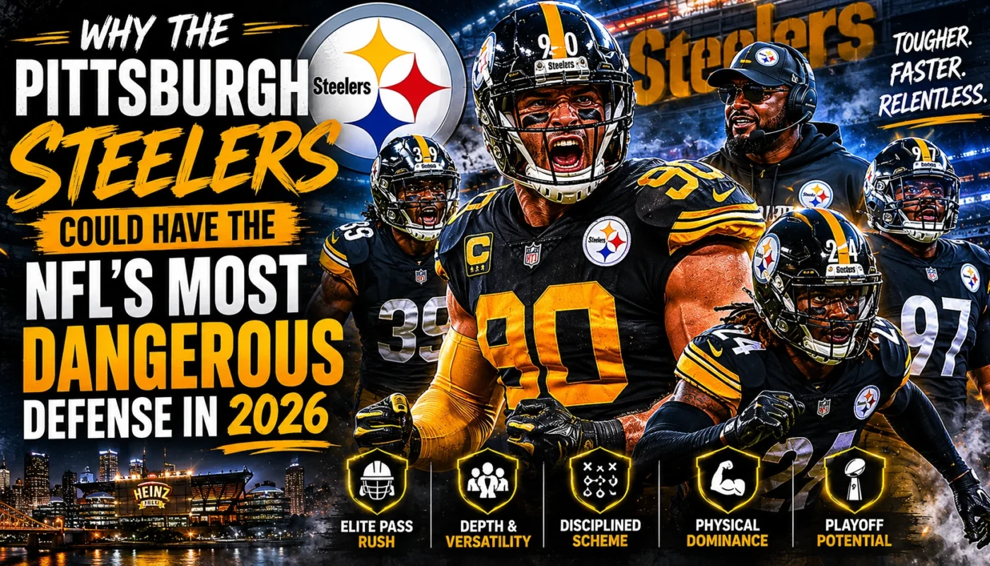 why the Pittsburgh Steelers could have the NFL’s most dangerous defense in 2026
