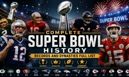 complete Super Bowl history records and dynasties list