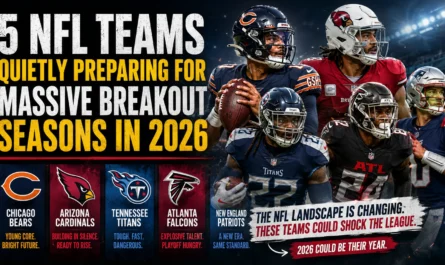5 NFL teams quietly preparing for massive breakout seasons in 2026