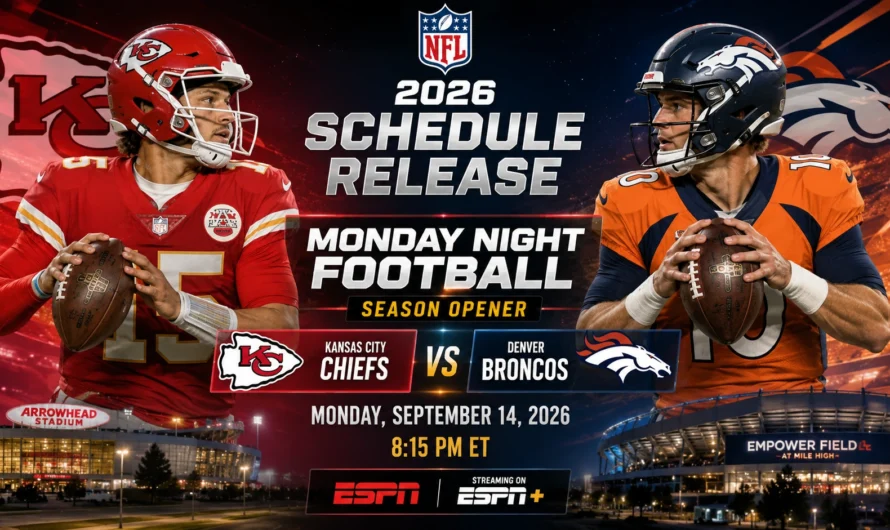 Why Chiefs vs. Broncos Is the Perfect NFL Monday Night Football Season Opener