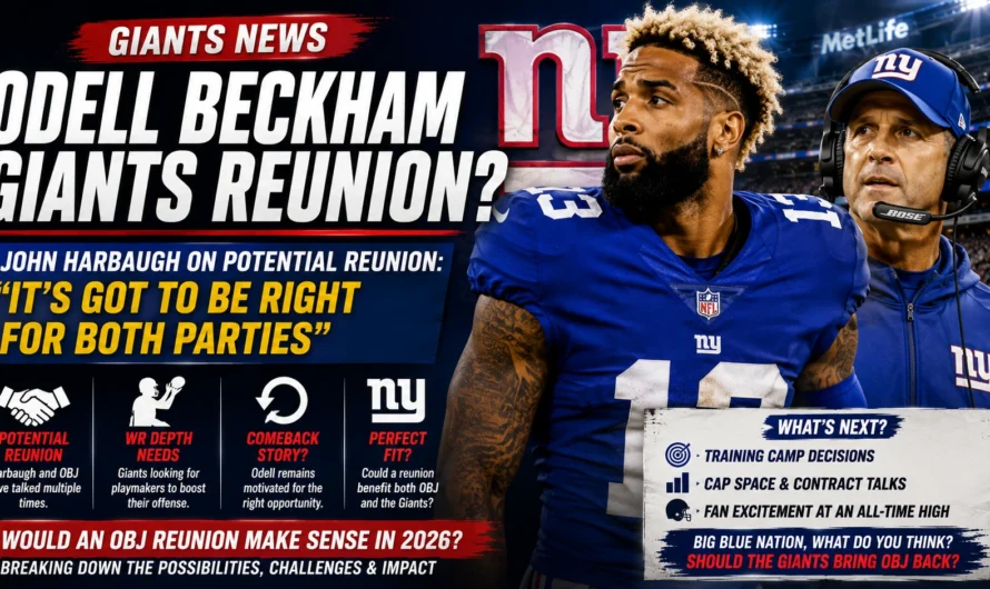 Could an Odell Beckham Jr. Reunion Help the Giants in 2026? Breaking Down the Fit