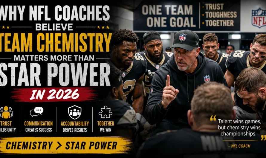 Why NFL Coaches Believe Team Chemistry Matters More Than Star Power in 2026