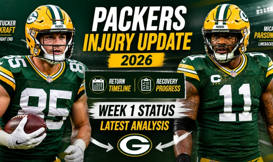Packers Injury Update 2026: Tucker Kraft & Micah Parsons Return Timeline and Week 1 Status