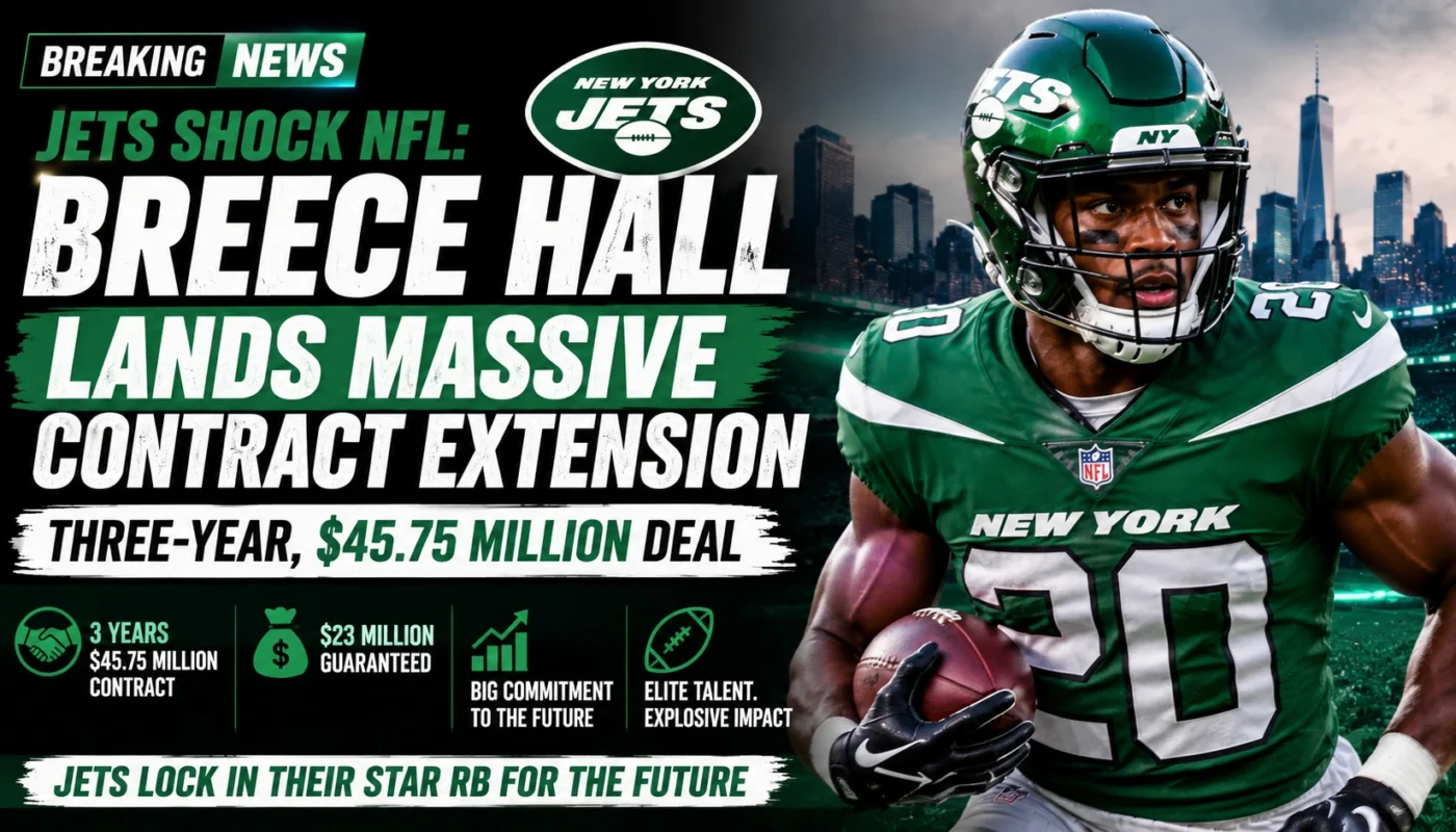 New York Jets breece hall contract extension 2026 analysis