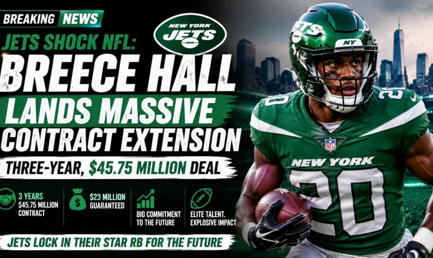 Jet-Fueled Future: Jets Shock NFL With Massive Breece Hall Extension as New York Builds Explosive 2026 Offense