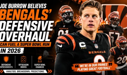 Joe Burrow Bengals defense improvements 2026 offseason moves and Super Bowl chances analysis