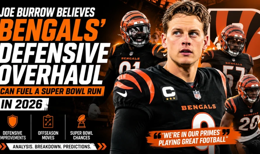 Why Joe Burrow Believes Bengals’ Defensive Overhaul Can Fuel a Super Bowl Run in 2026