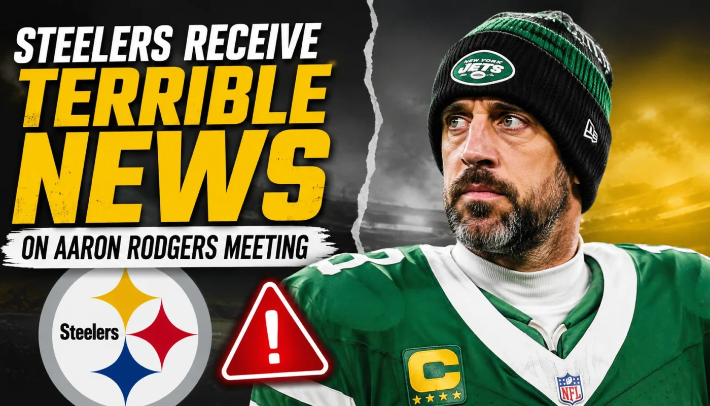 Steelers receive terrible news on Aaron Rodgers meeting