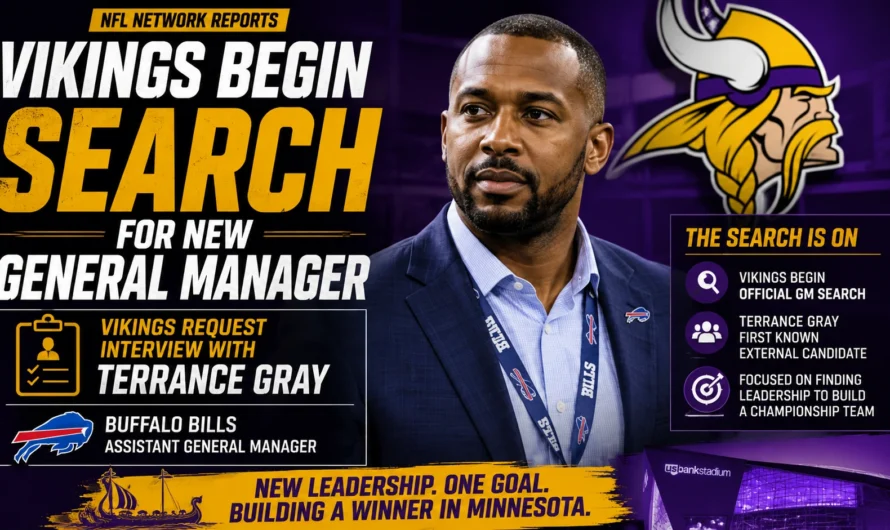 Minnesota Vikings GM Search Begins: Why Terrance Gray Could Be a Strong Early Candidate