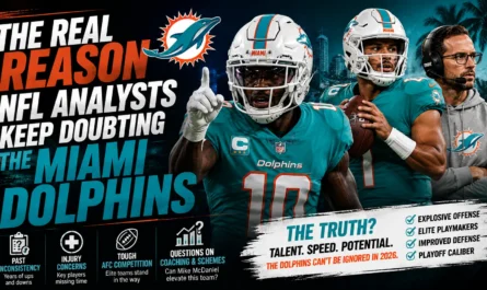 why NFL analysts keep doubting the Miami Dolphins despite their playoff potential in 2026