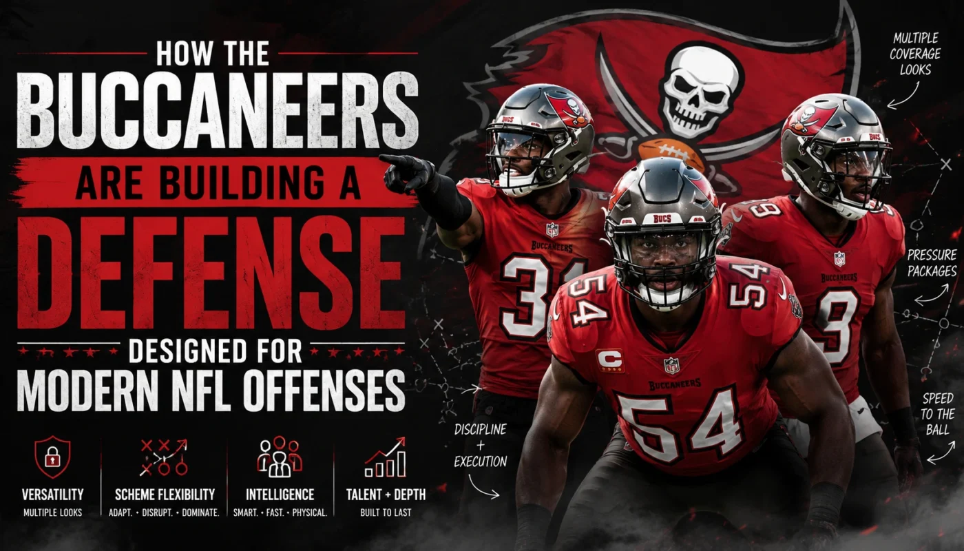 how the Tampa Bay Buccaneers are building a defense designed for modern NFL offenses in 2026