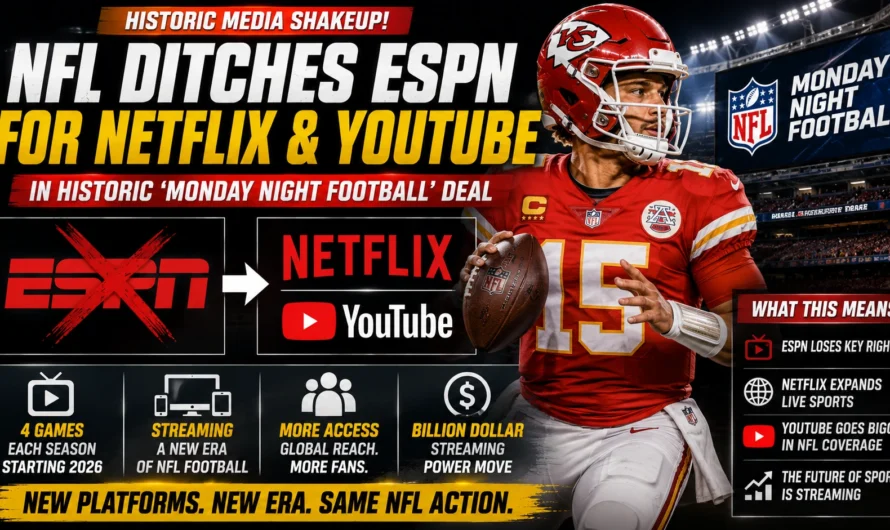 Why the NFL’s Netflix and YouTube Expansion Could Change the Future of Monday Night Football