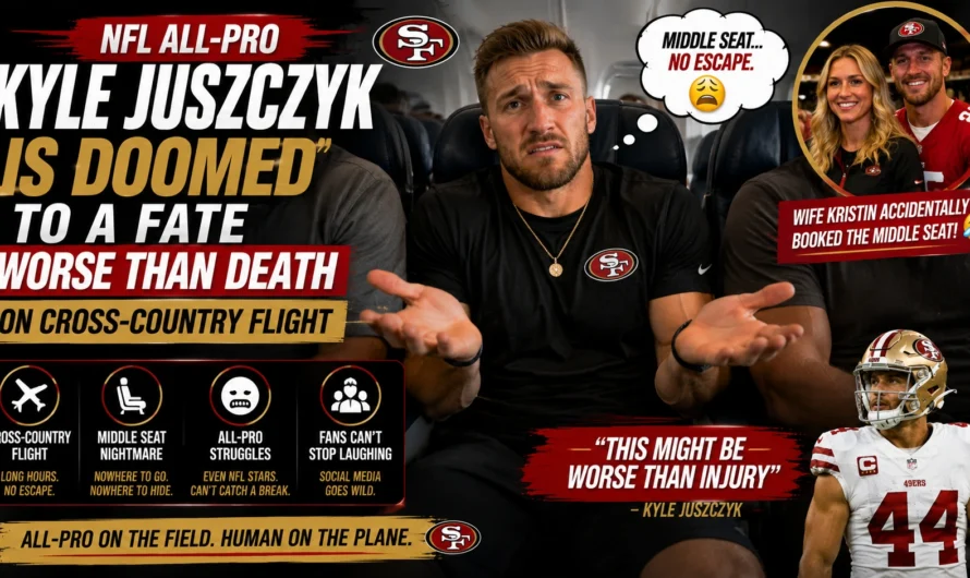 Why NFL Fans Couldn’t Believe Kyle Juszczyk Was Flying Cross-Country in a Middle Seat