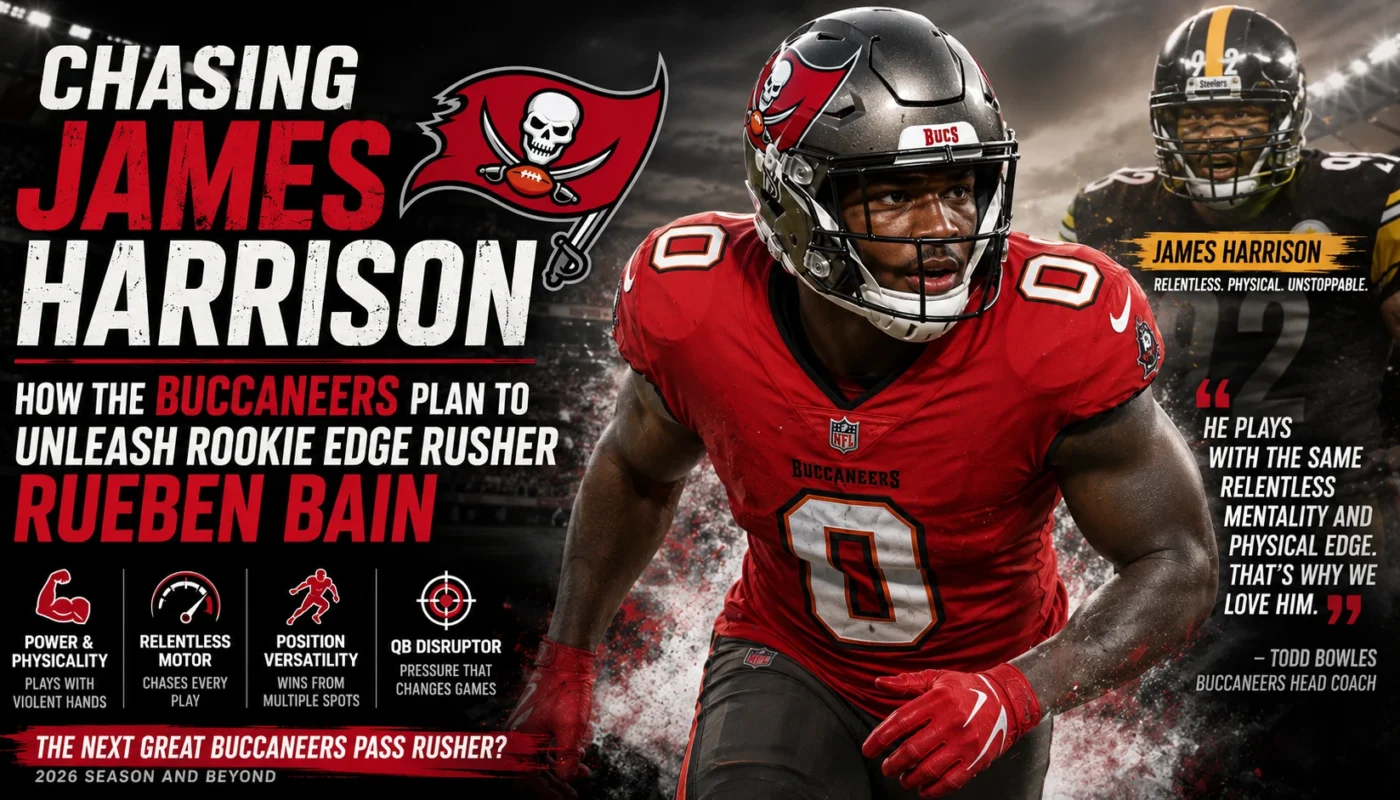 why Buccaneers coaching staff compares Rueben Bain to James Harrison