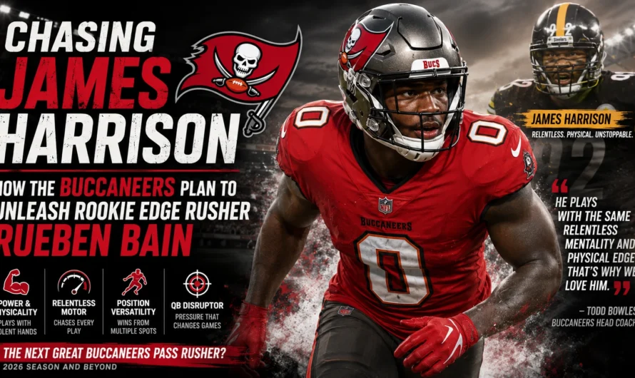 Chasing James Harrison: How the Buccaneers Plan to Unleash Rookie Edge Rusher Rueben Bain