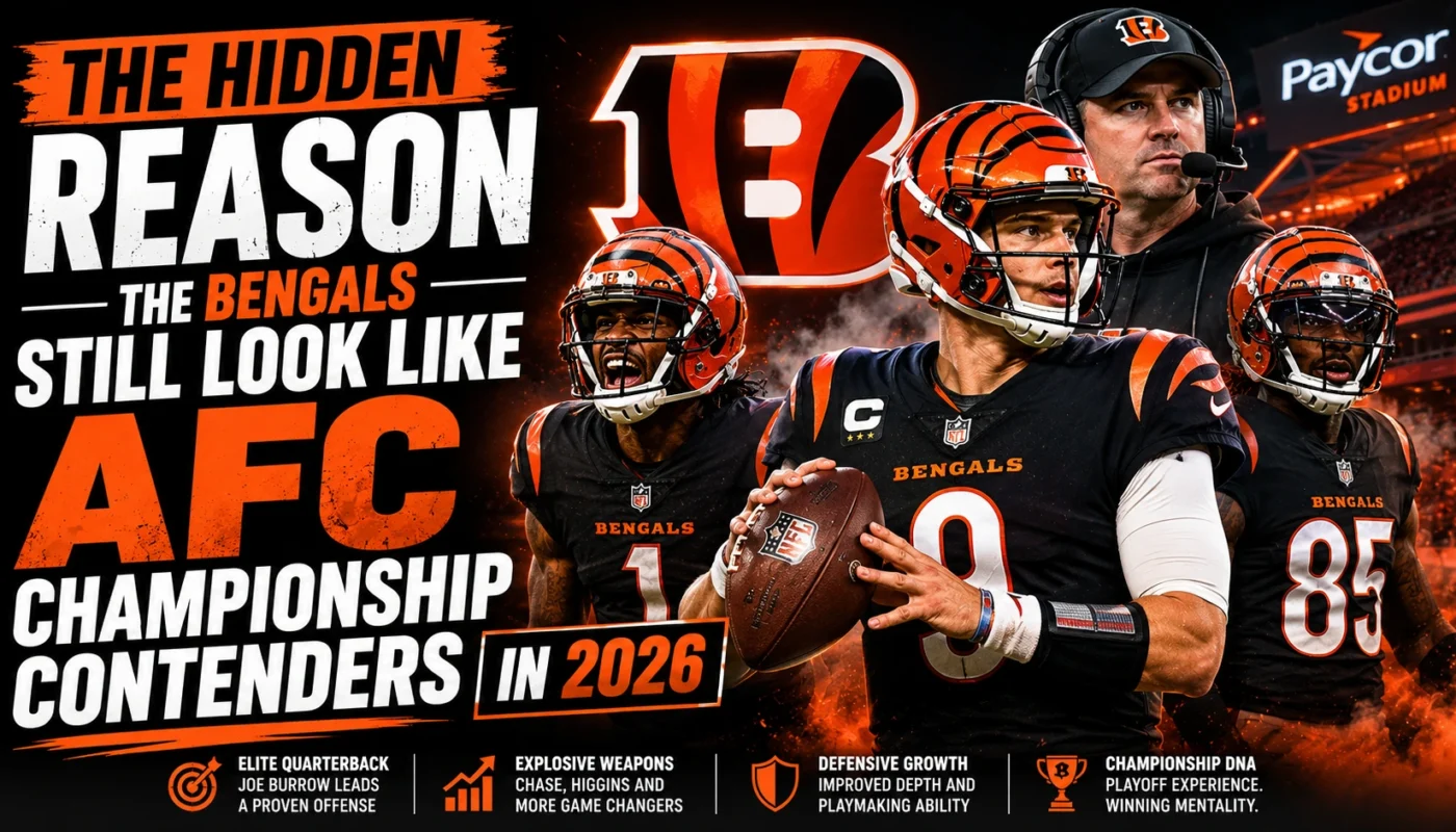 why the Cincinnati Bengals still look like AFC Championship contenders in 2026