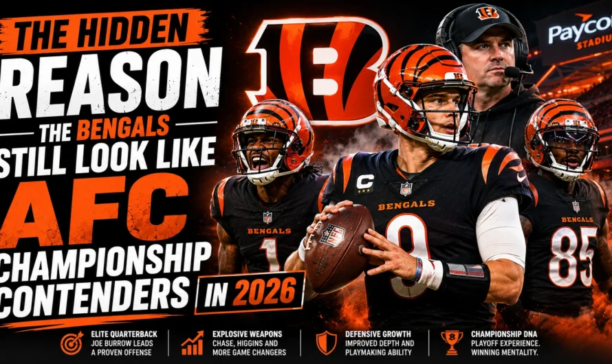 The Hidden Reason the Bengals Still Look Like AFC Championship Contenders