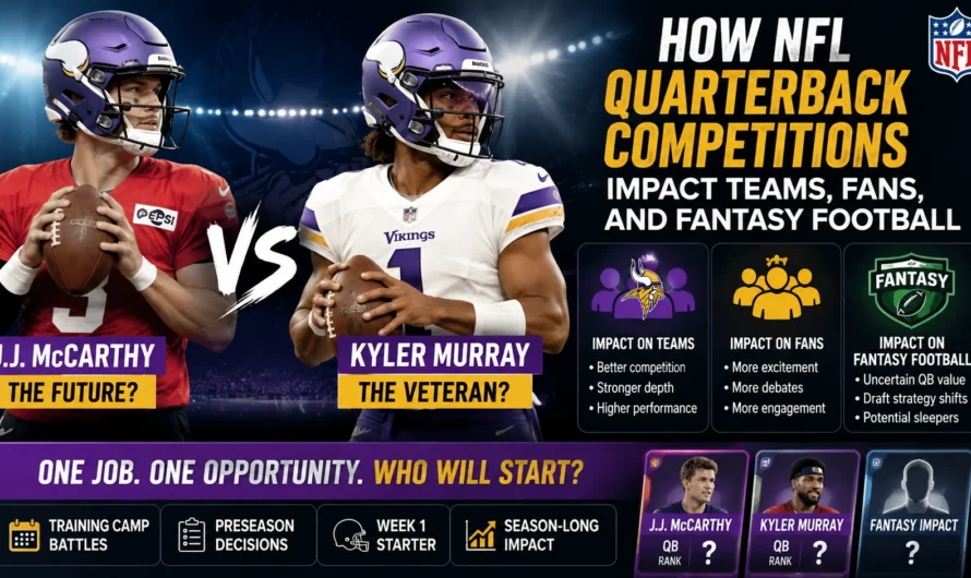 How NFL Quarterback Competitions Impact Teams, Fans, and Fantasy Football
